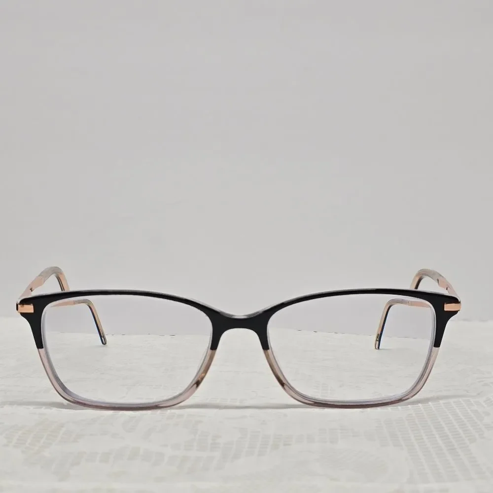 Ted Baker London TFW001 BLK 55-16-140 Women's Eyeglass Frames Black Gold